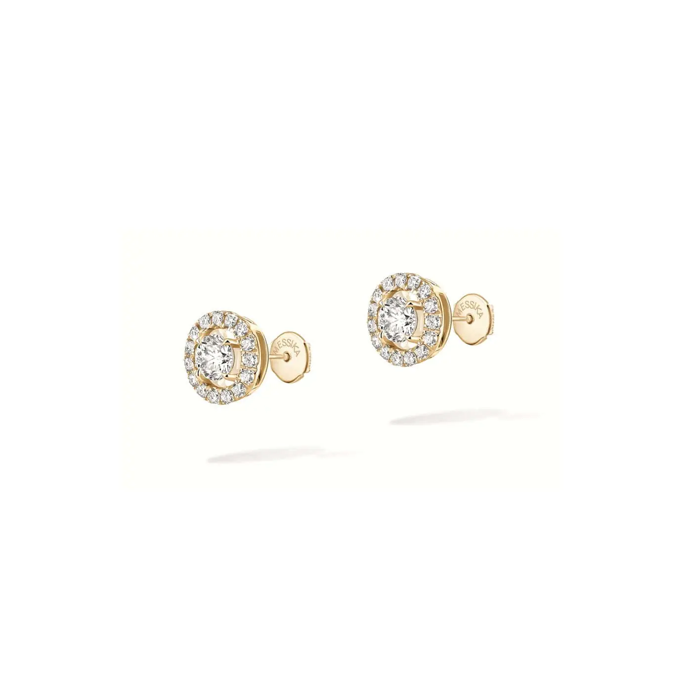 Messika Joy Ohrschmuck aus Gelbgold und Diamanten