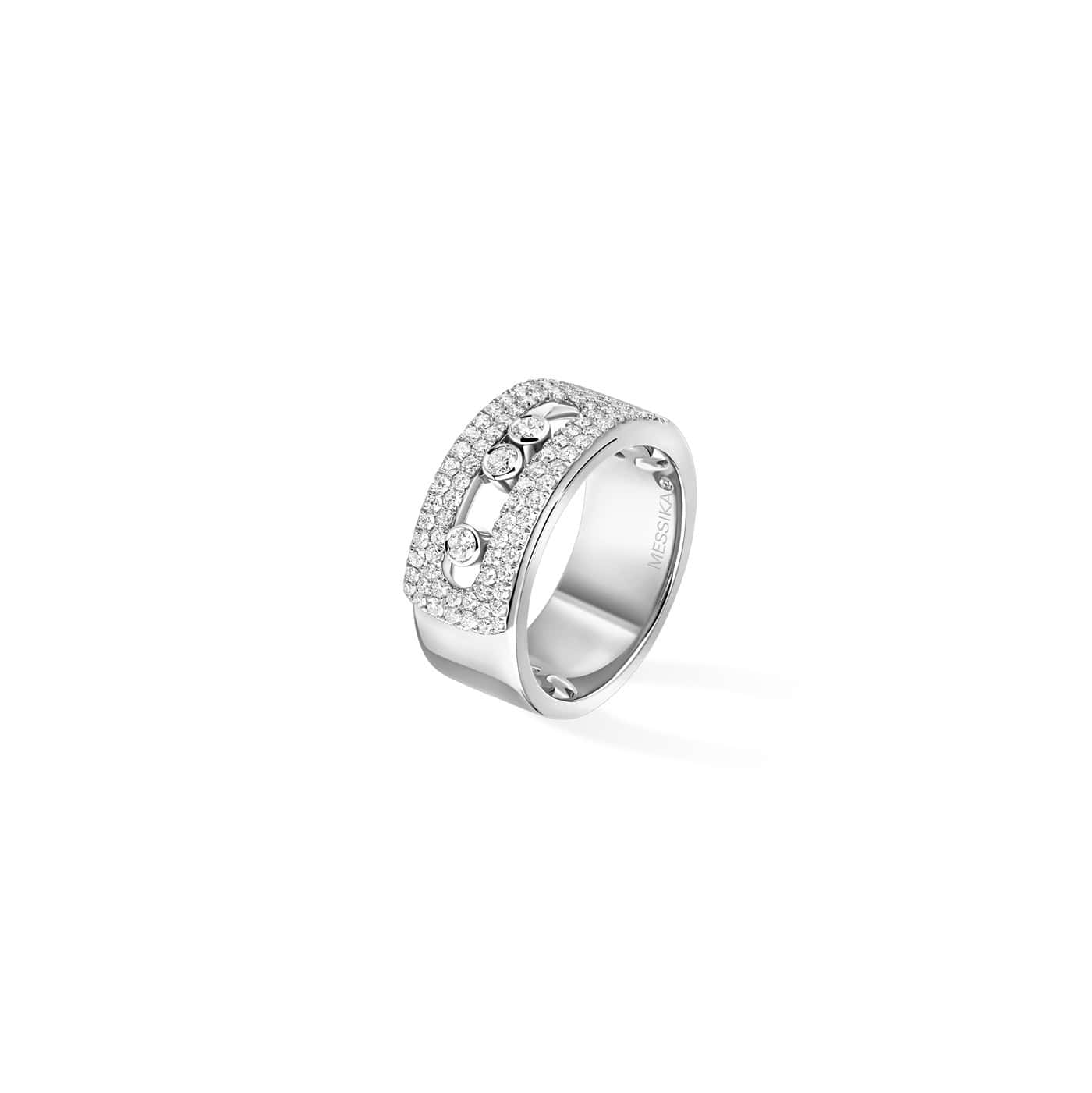 Messika Move Noa Ring aus Weißgold und Diamanten
