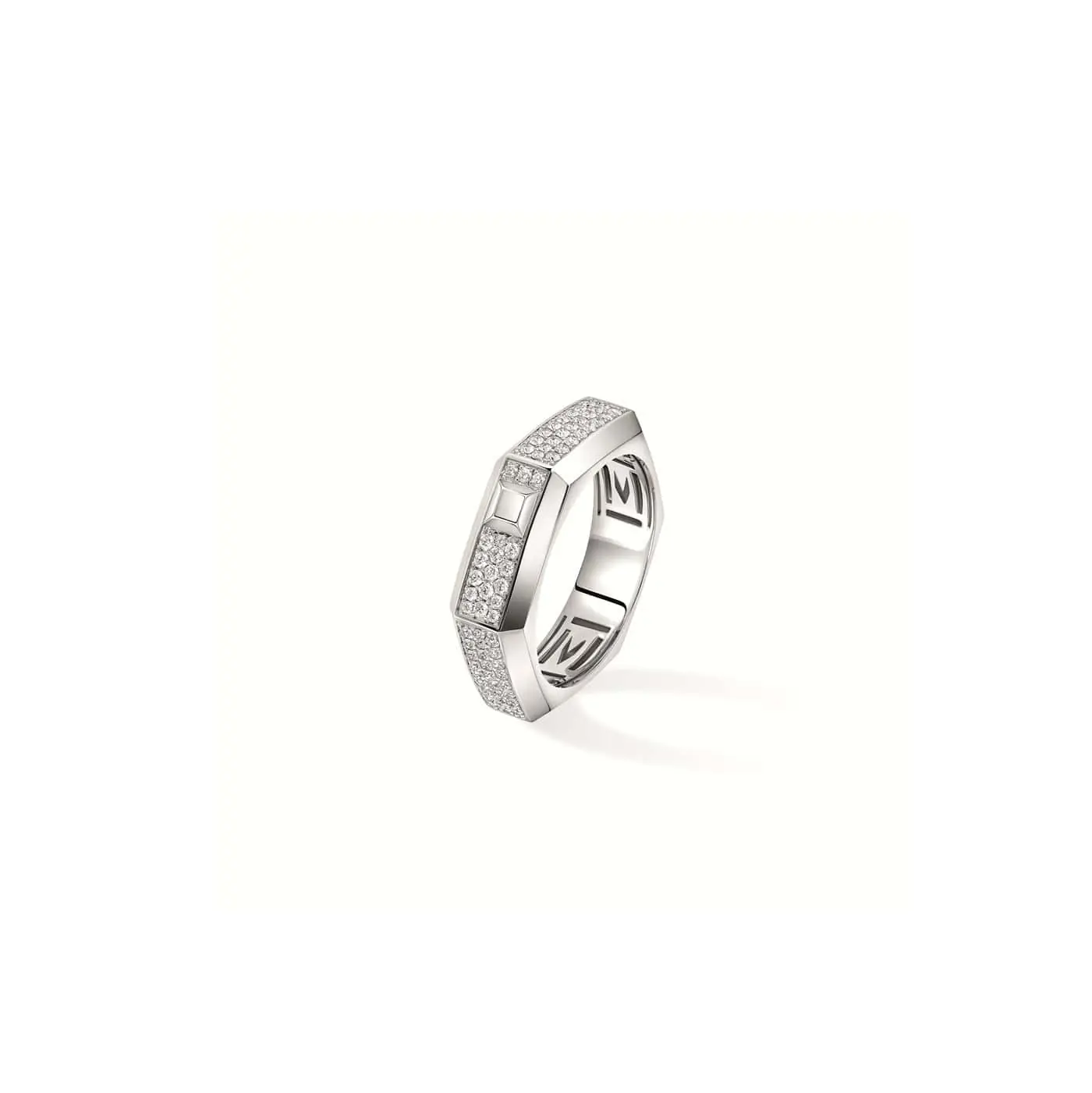 Messika Moderniste Ring aus Weißgold und Diamanten