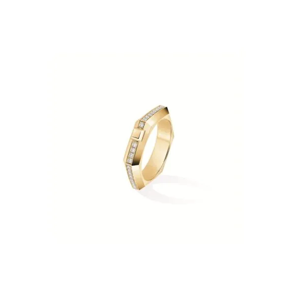 Messika Moderniste Ring aus Gelbgold und Diamanten