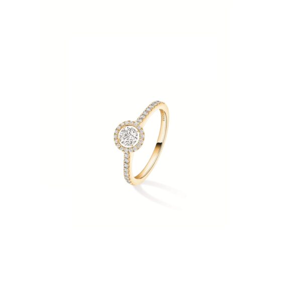 Messika Joy Ring aus Gelbgold und Diamanten