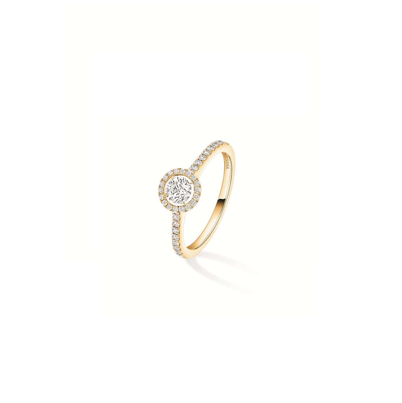 Messika Joy Ring aus Gelbgold und Diamanten