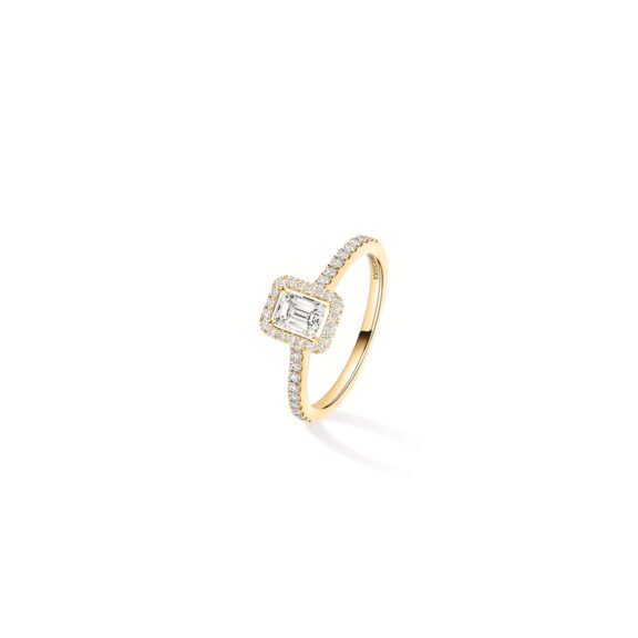 Messika Joy Ring aus Gelbgold und Diamanten
