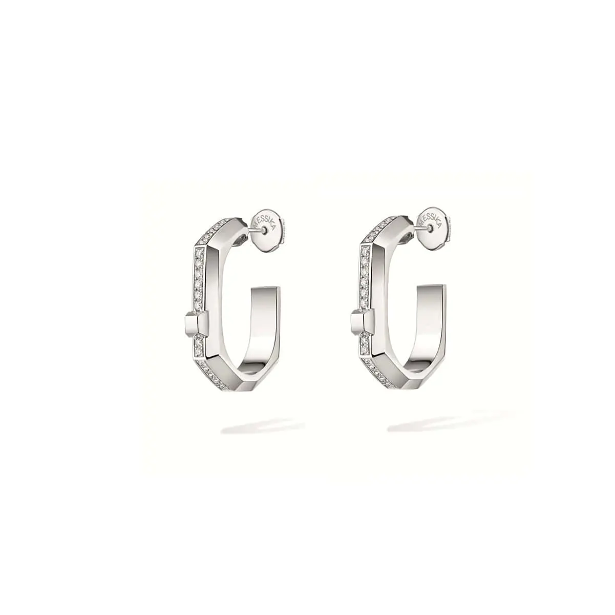 Messika Moderniste Ohrschmuck aus Weißgold und Diamanten