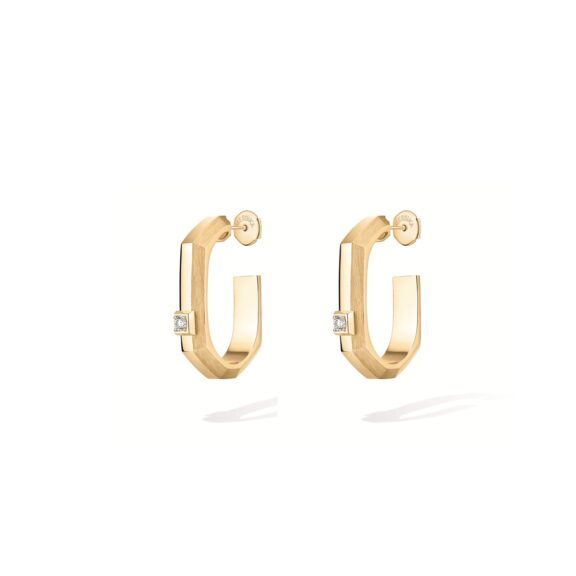 Messika Moderniste Ohrschmuck aus Gelbgold und Diamanten