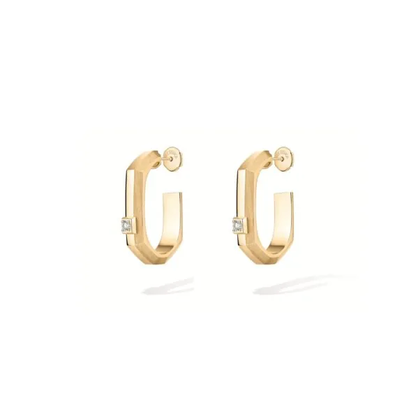 Messika Moderniste Ohrschmuck aus Gelbgold und Diamanten