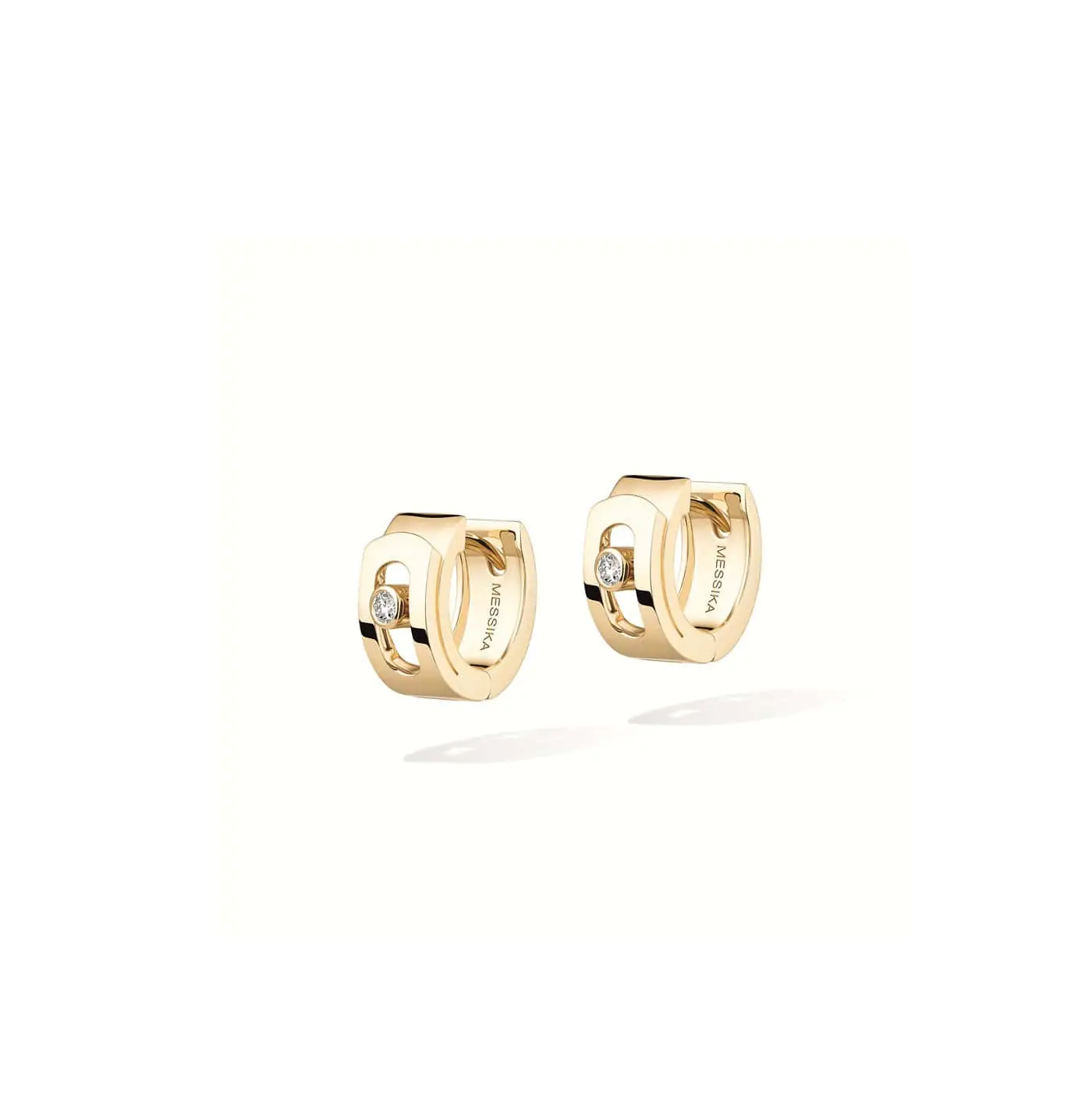 Messika Move Noa Ohrschmuck aus Gelbgold und Diamanten