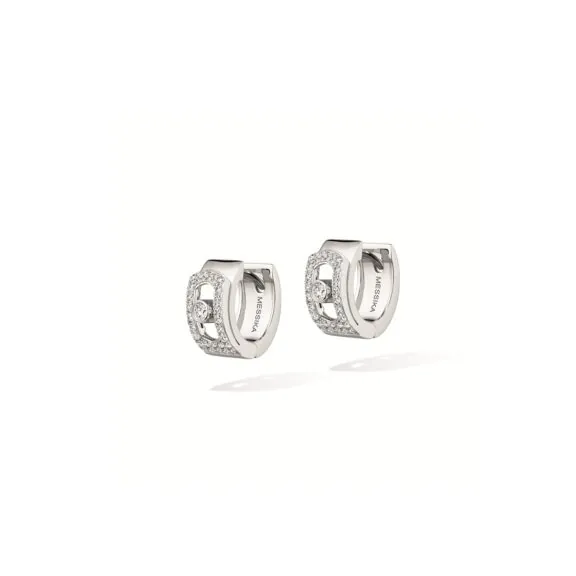 Messika Move Noa Ohrschmuck aus Weißgold und Diamanten