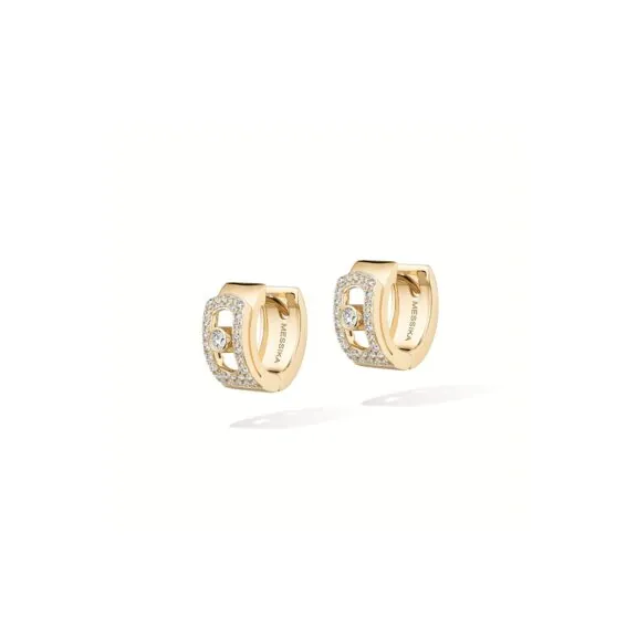 Messika Move Noa Ohrschmuck aus Gelbgold und Diamanten