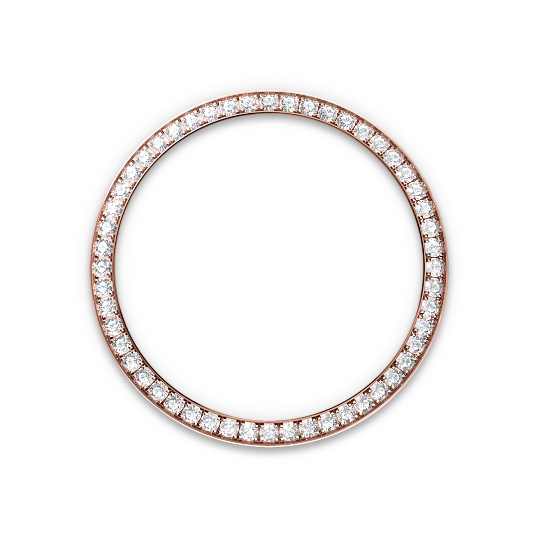 Diamantbesetzte Lünette