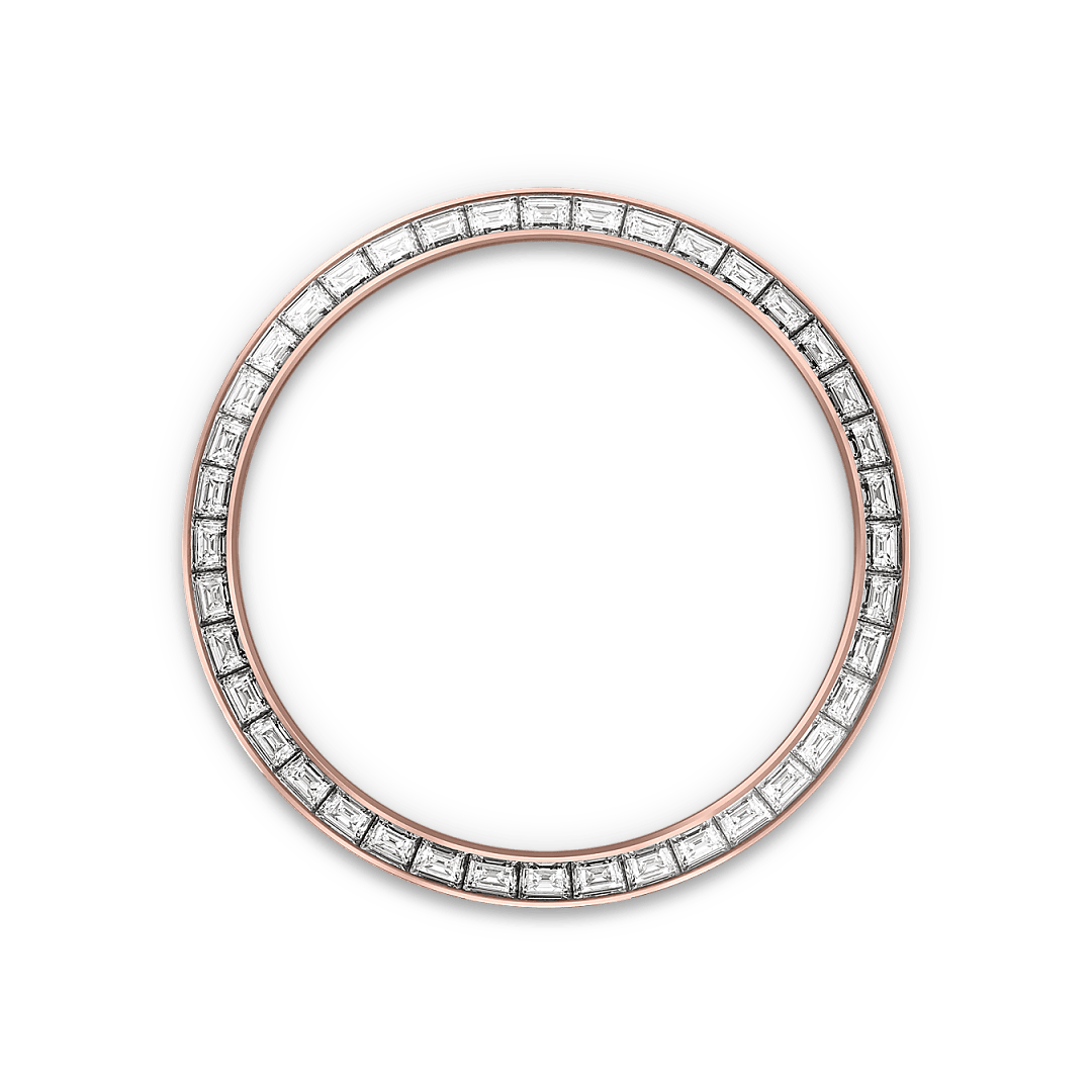 Diamantbesetzte Lünette