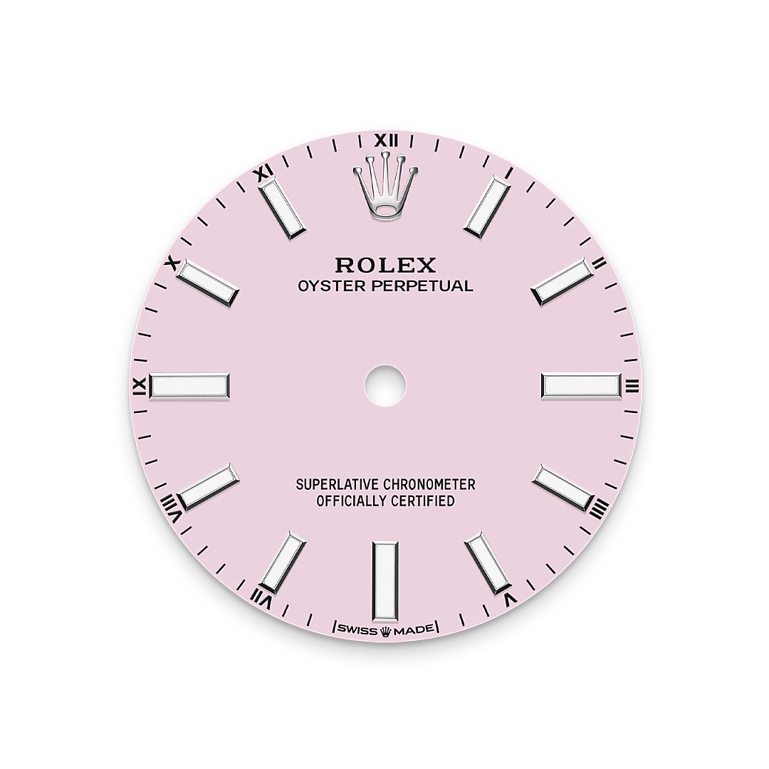 Zifferblatt in Candy pink