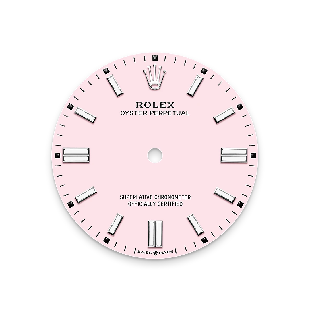 Zifferblatt in Candy pink