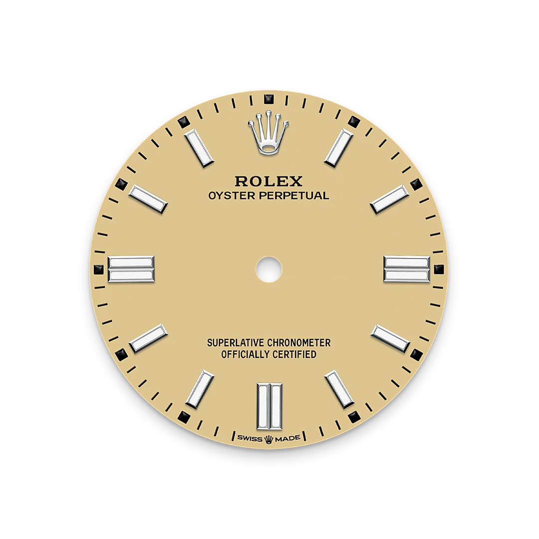 Zifferblatt in Beige