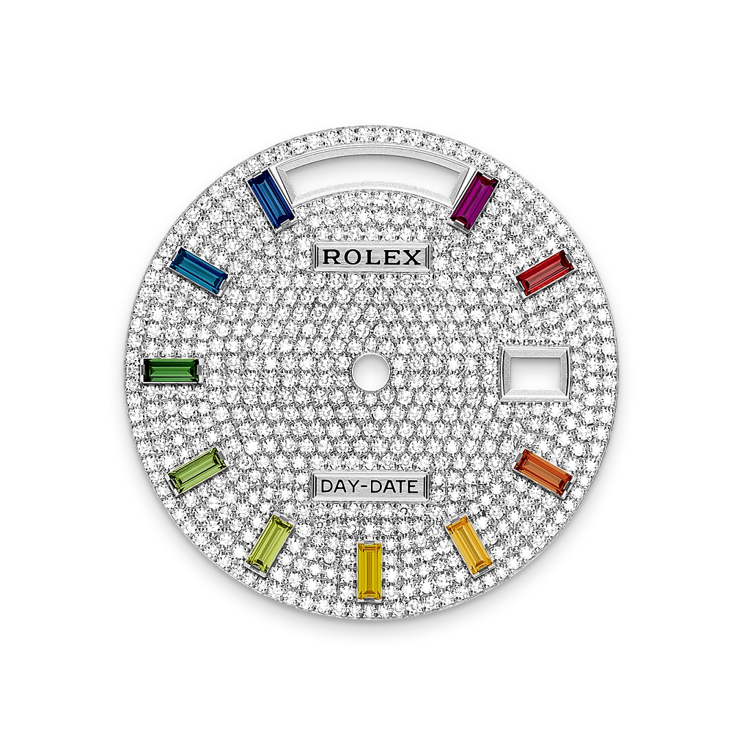 Diamantpavé­-Zifferblatt