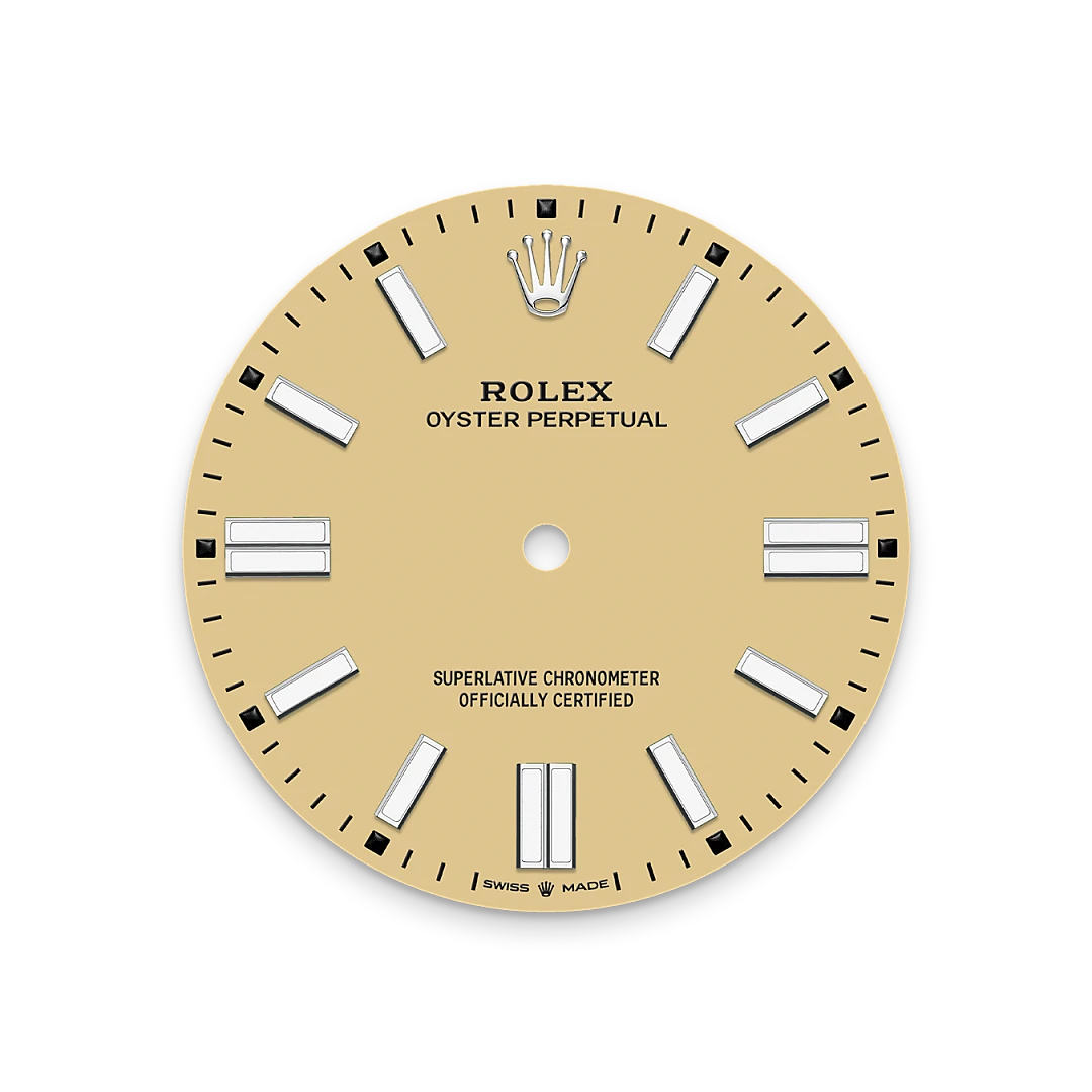 Zifferblatt in Beige