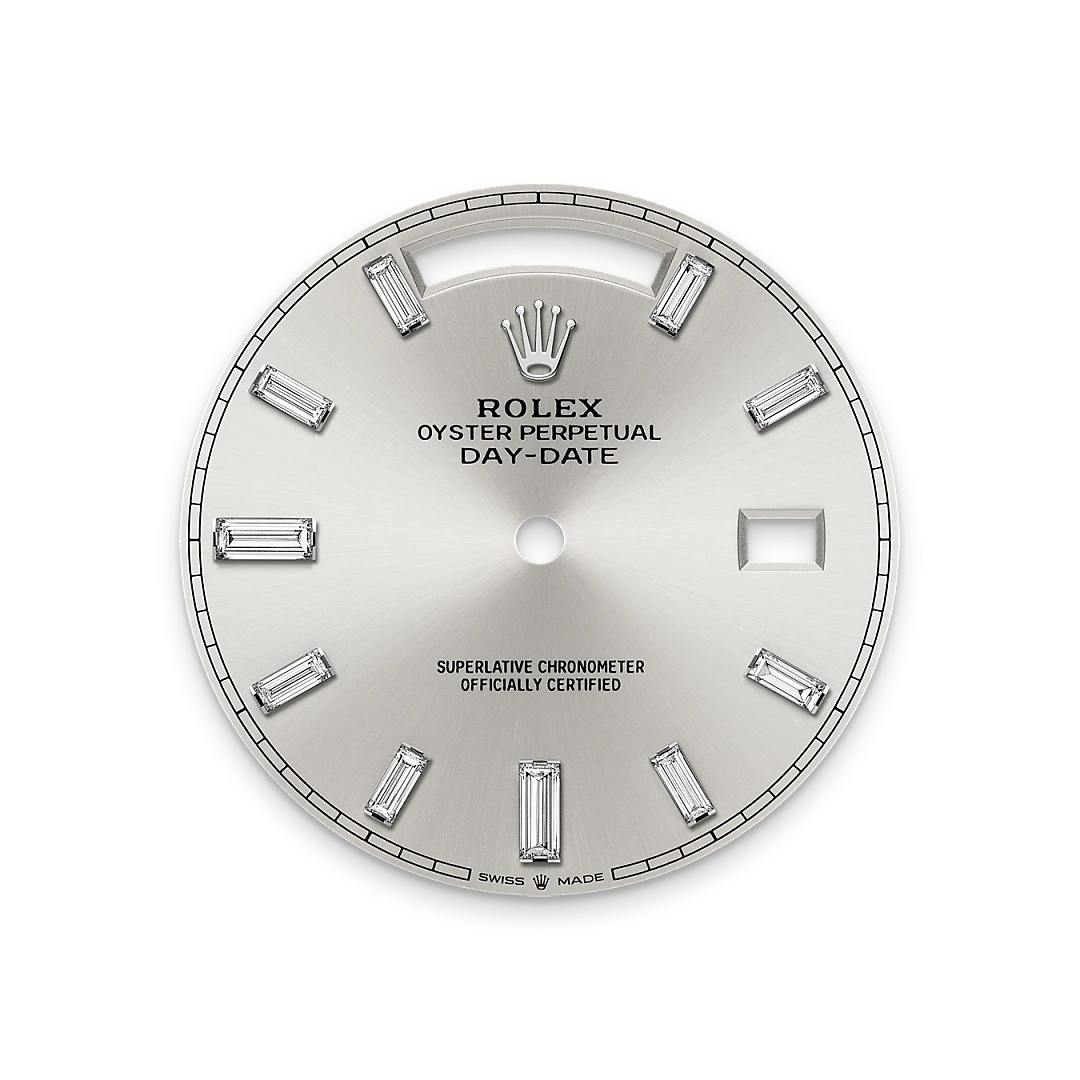 Silbernes Zifferblatt