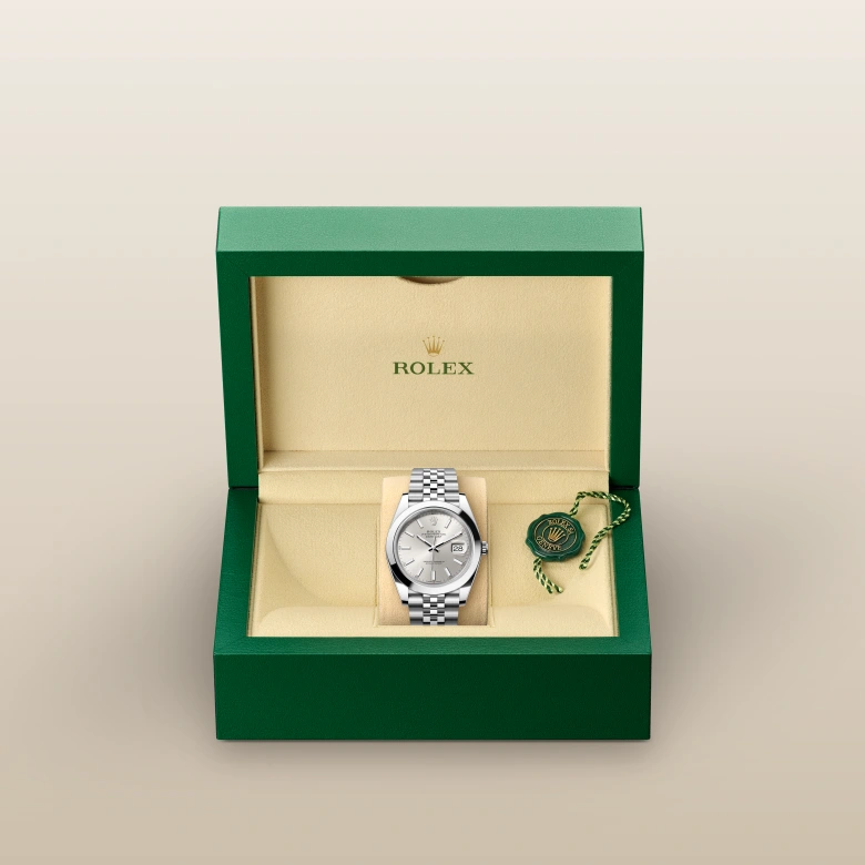 Rolex Datejust in Edelstahl Oystersteel, M126300-0004 - S.M.WILD