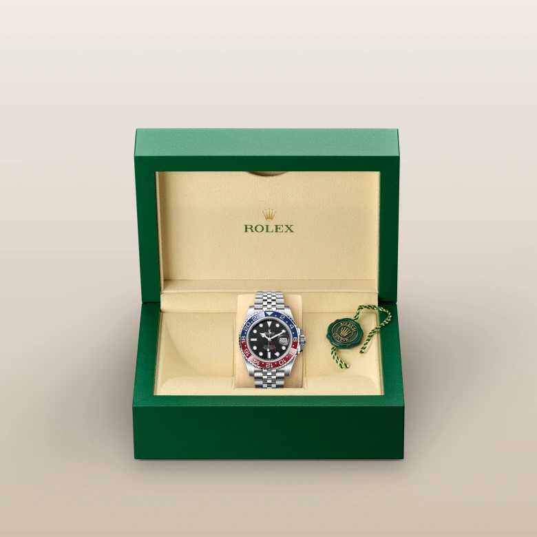 Rolex GMT-Master II in Edelstahl Oystersteel, M126710BLRO-0001 - S.M.WILD