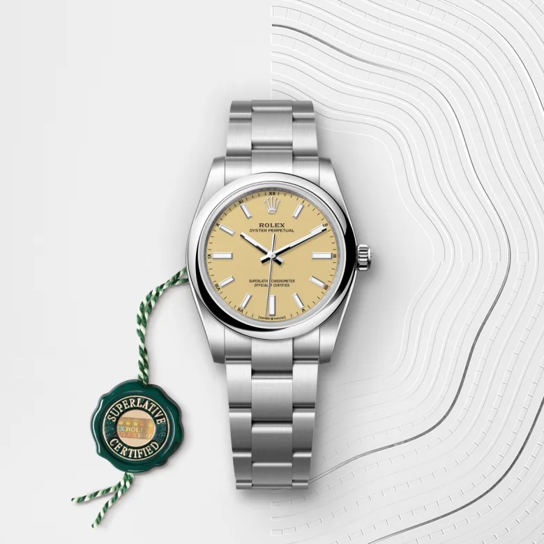 Rolex Oyster Perpetual in Edelstahl Oystersteel, M124200-0007 - S.M.WILD