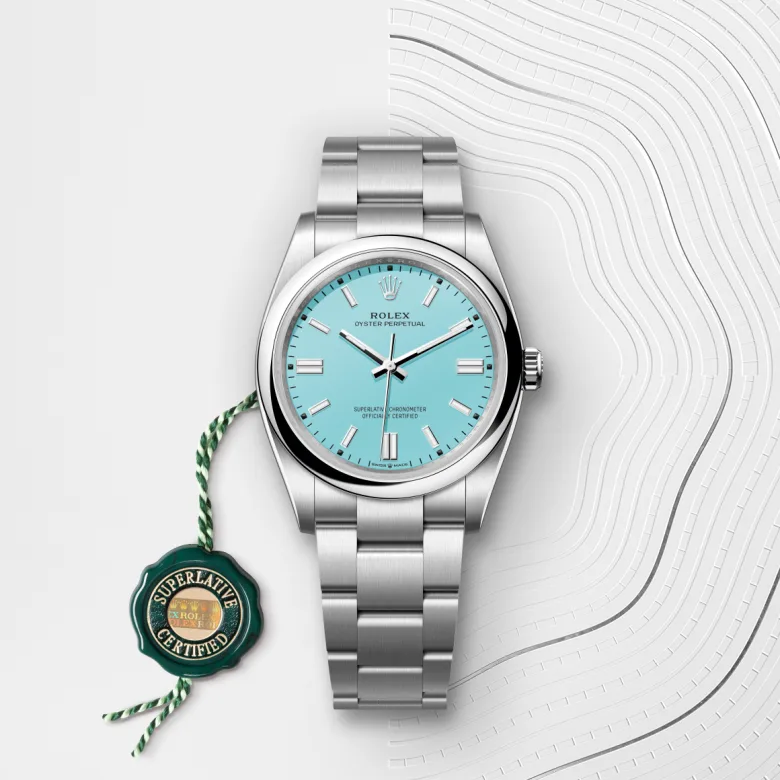 Rolex Oyster Perpetual in Edelstahl Oystersteel, M126000-0006 - S.M.WILD