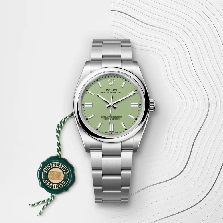 Rolex Oyster Perpetual in Edelstahl Oystersteel, M126000-0011 - S.M.WILD