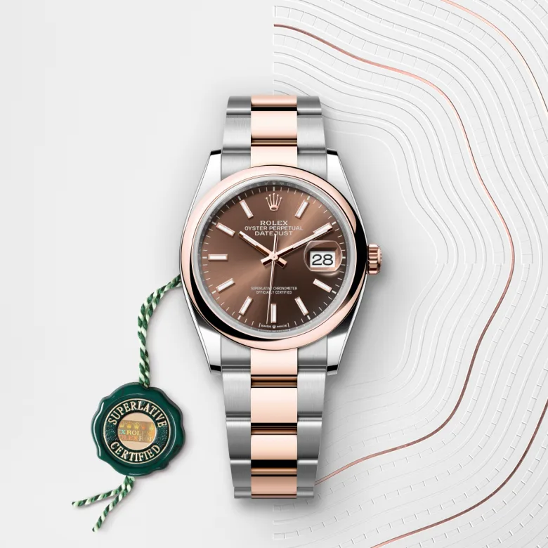 Rolex Datejust in Rolesor Everose (Kombination aus Edelstahl Oystersteel und Everose-Gold), M126201-0044 - S.M.WILD