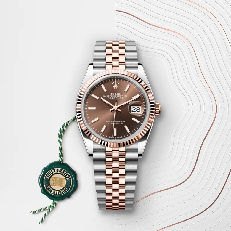 Rolex Datejust in Rolesor Everose (Kombination aus Edelstahl Oystersteel und Everose-Gold), M126231-0043 - S.M.WILD