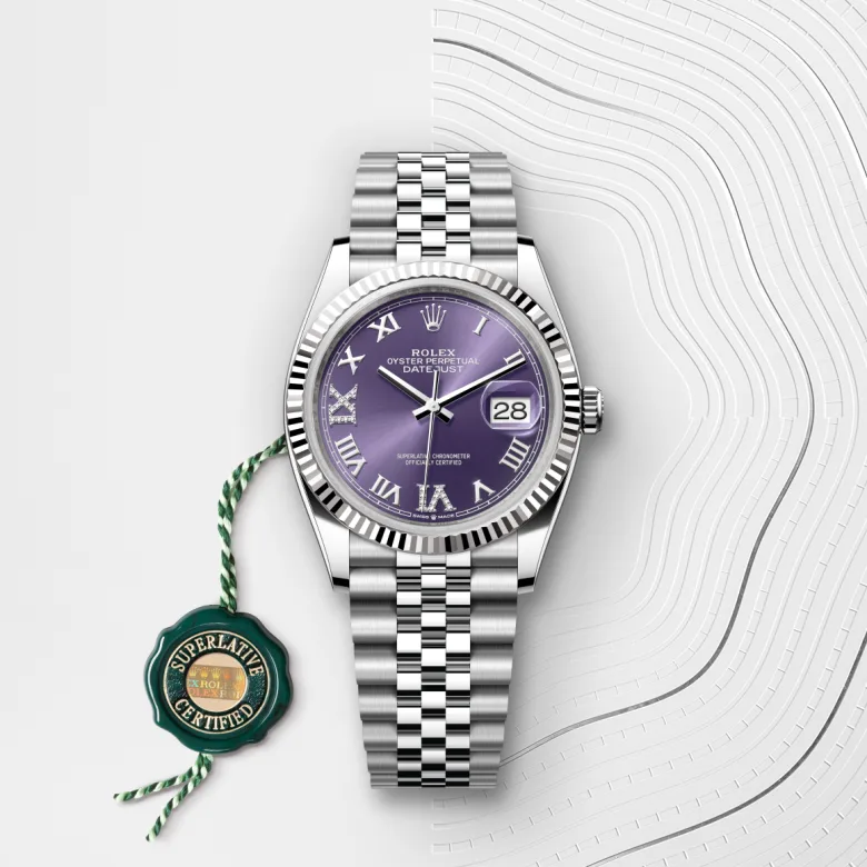 Rolex Datejust in Rolesor weiß (Kombination aus Edelstahl Oystersteel und Weißgold), M126234-0021 - S.M.WILD
