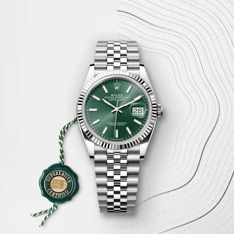 Rolex Datejust in Rolesor weiß (Kombination aus Edelstahl Oystersteel und Weißgold), M126234-0051 - S.M.WILD