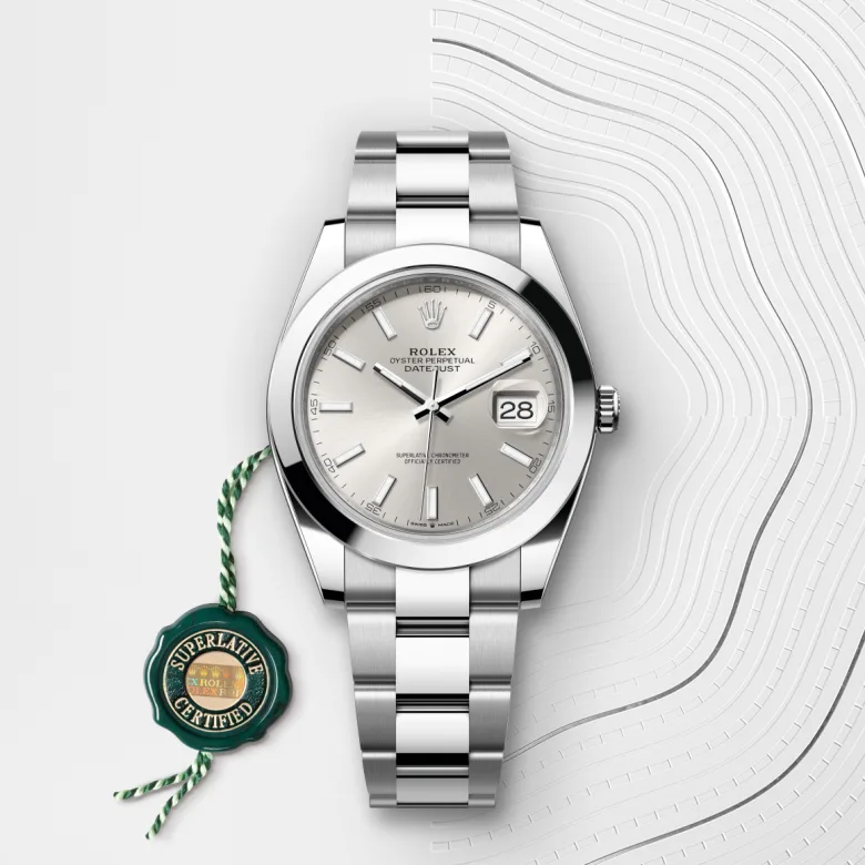 Rolex Datejust in Edelstahl Oystersteel, M126300-0003 - S.M.WILD