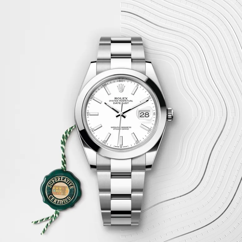 Rolex Datejust in Edelstahl Oystersteel, M126300-0005 - S.M.WILD