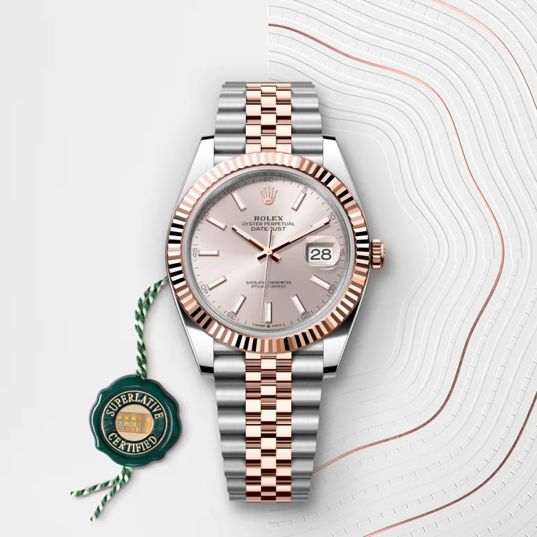 Rolex Datejust in Rolesor Everose (Kombination aus Edelstahl Oystersteel und Everose-Gold), M126331-0010 - S.M.WILD