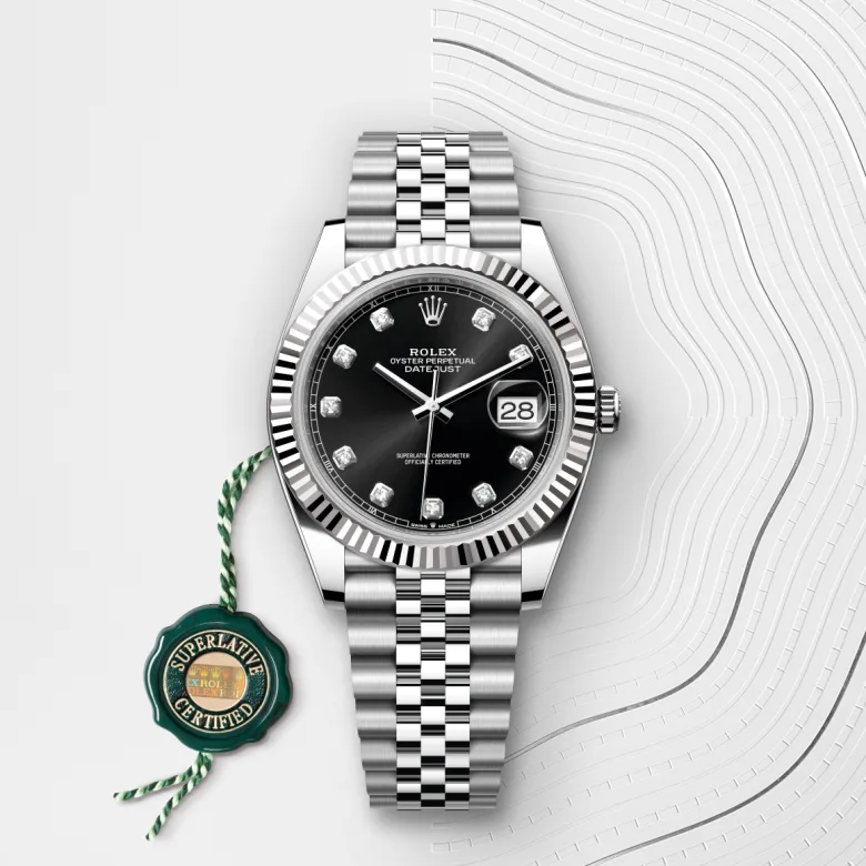 Rolex Datejust in Rolesor weiß (Kombination aus Edelstahl Oystersteel und Weißgold), M126334-0012 - S.M.WILD