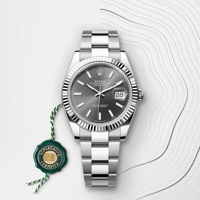 Rolex Datejust in Rolesor weiß (Kombination aus Edelstahl Oystersteel und Weißgold), M126334-0013 - S.M.WILD