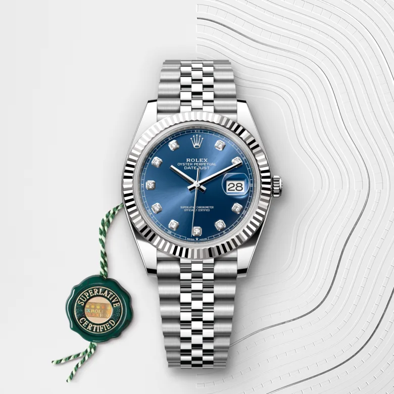 Rolex Datejust in Rolesor weiß (Kombination aus Edelstahl Oystersteel und Weißgold), M126334-0016 - S.M.WILD