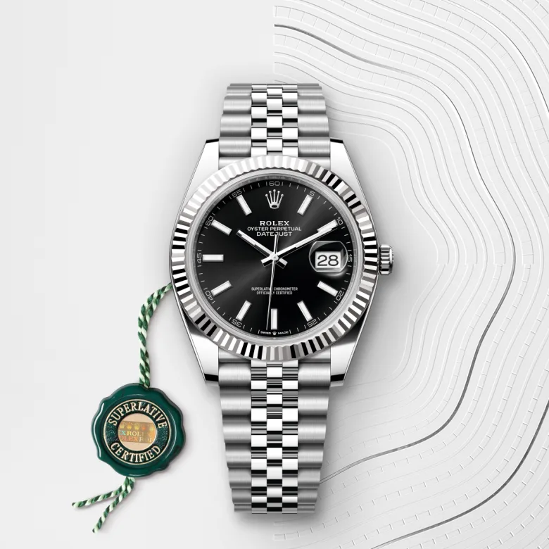 Rolex Datejust in Rolesor weiß (Kombination aus Edelstahl Oystersteel und Weißgold), M126334-0018 - S.M.WILD