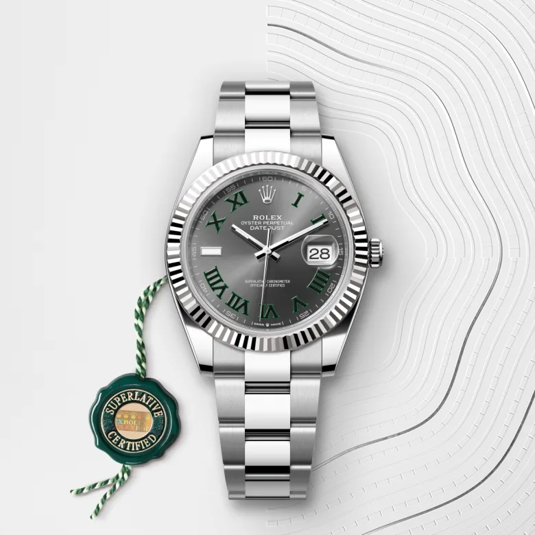 Rolex Datejust in Rolesor weiß (Kombination aus Edelstahl Oystersteel und Weißgold), M126334-0021 - S.M.WILD