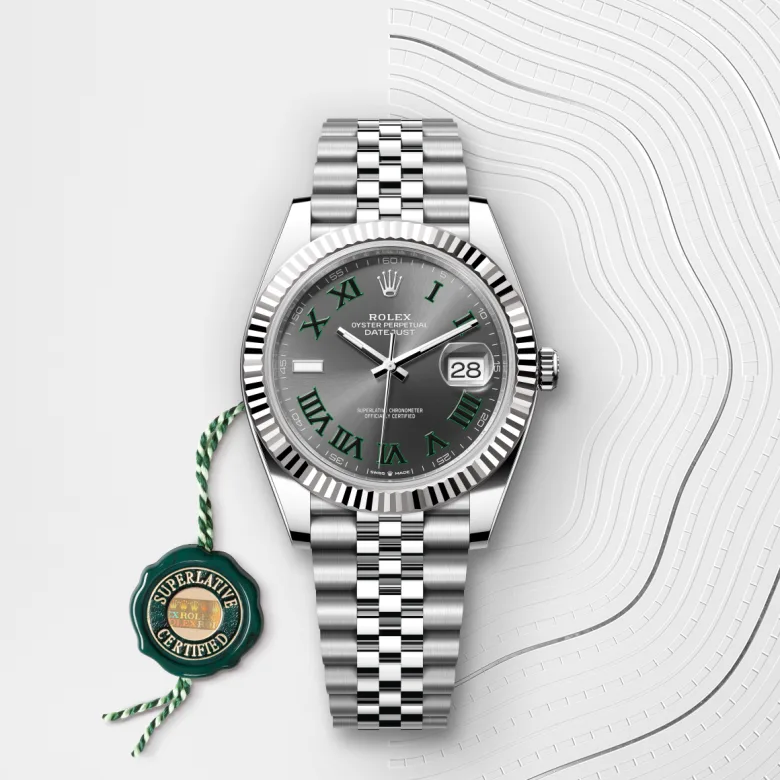 Rolex Datejust in Rolesor weiß (Kombination aus Edelstahl Oystersteel und Weißgold), M126334-0022 - S.M.WILD