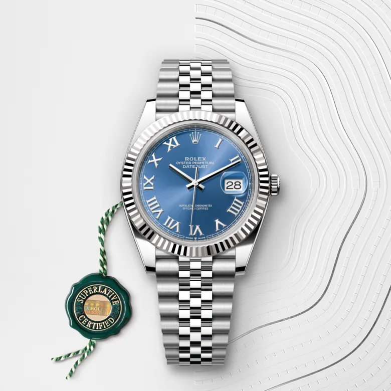 Rolex Datejust in Rolesor weiß (Kombination aus Edelstahl Oystersteel und Weißgold), M126334-0026 - S.M.WILD