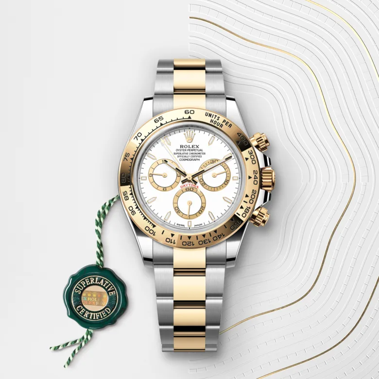 Rolex Cosmograph Daytona in Rolesor gelb (Kombination aus Edelstahl Oystersteel und Gelbgold), M126503-0001 - S.M.WILD