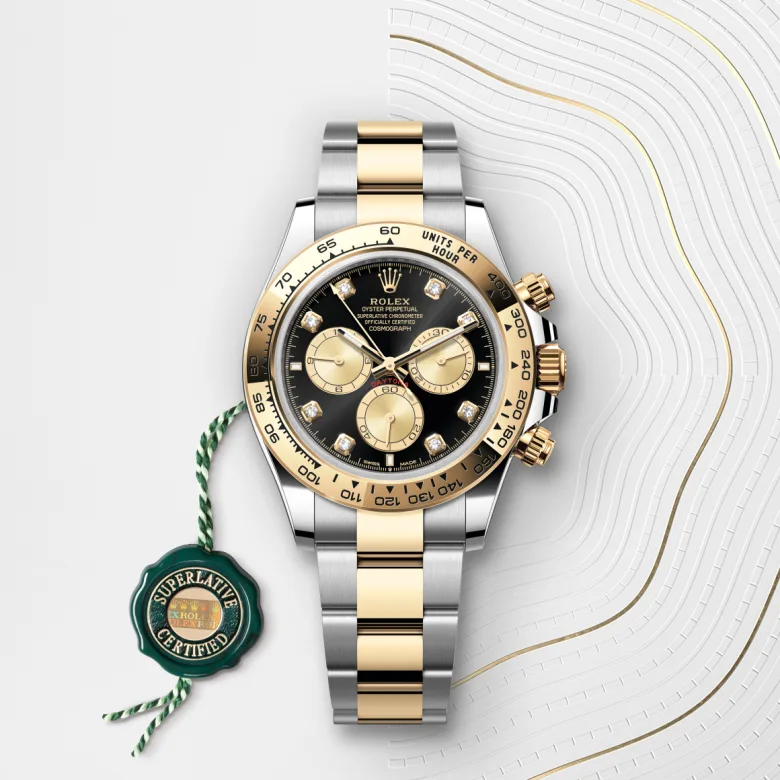 Rolex Cosmograph Daytona in Rolesor gelb (Kombination aus Edelstahl Oystersteel und Gelbgold), M126503-0002 - S.M.WILD