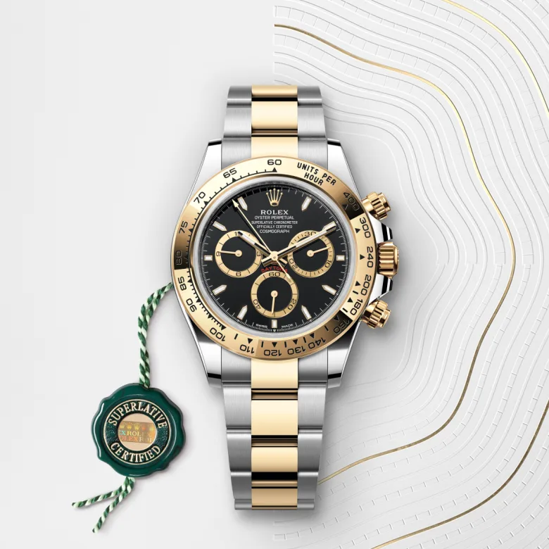 Rolex Cosmograph Daytona in Rolesor gelb (Kombination aus Edelstahl Oystersteel und Gelbgold), M126503-0003 - S.M.WILD