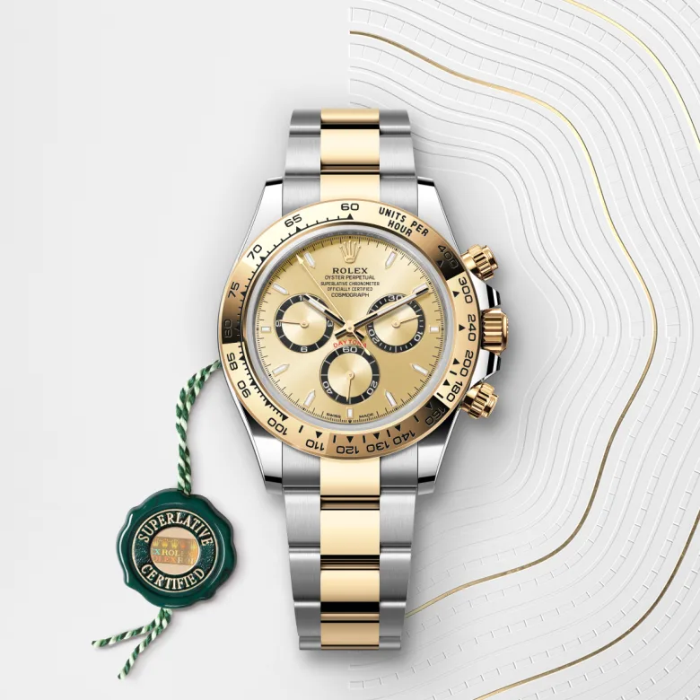 Rolex Cosmograph Daytona in Rolesor gelb (Kombination aus Edelstahl Oystersteel und Gelbgold), M126503-0004 - S.M.WILD