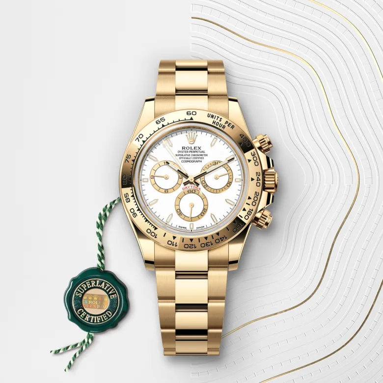 Rolex Cosmograph Daytona in 18 Karat Gelbgold, M126508-0001 - S.M.WILD