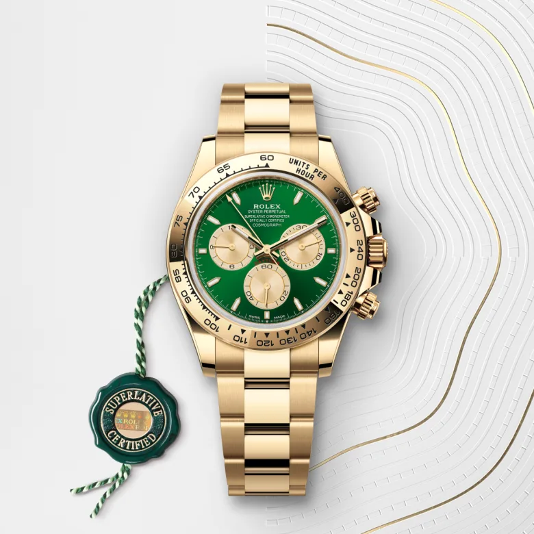 Rolex Cosmograph Daytona in 18 Karat Gelbgold, M126508-0008 - S.M.WILD