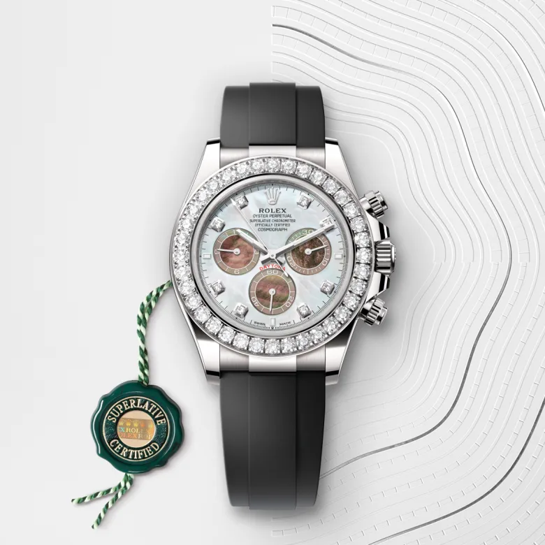Rolex Cosmograph Daytona in 18 Karat Weißgold, M126589RBR-0001 - S.M.WILD