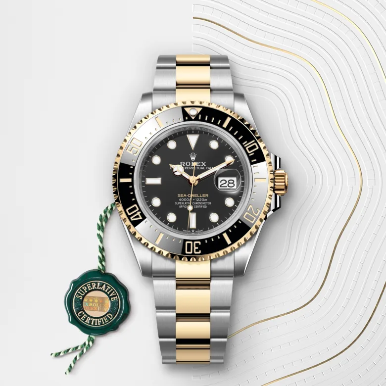Rolex Sea-Dweller in Rolesor gelb (Kombination aus Edelstahl Oystersteel und Gelbgold), M126603-0001 - S.M.WILD