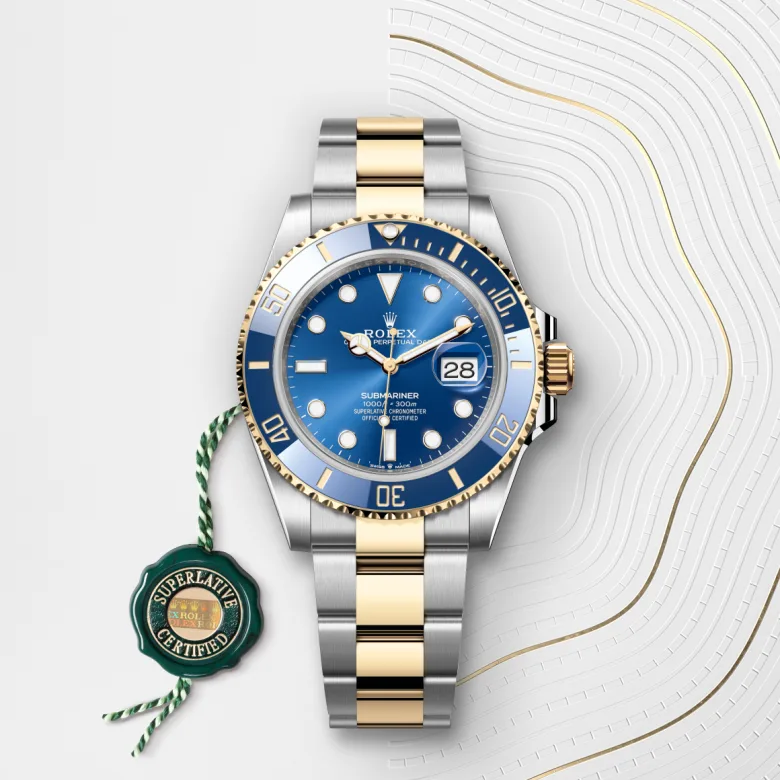 Rolex Submariner in Rolesor gelb (Kombination aus Edelstahl Oystersteel und Gelbgold), M126613LB-0002 - S.M.WILD