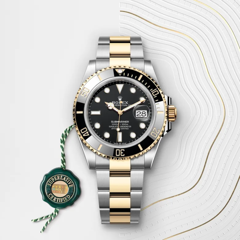 Rolex Submariner in Rolesor gelb (Kombination aus Edelstahl Oystersteel und Gelbgold), M126613LN-0002 - S.M.WILD